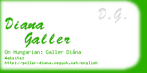 diana galler business card